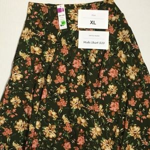 Agnes and Dora XL midi skirt